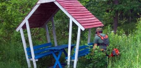 Места отдыха благоустроены в лесах Липецкой области