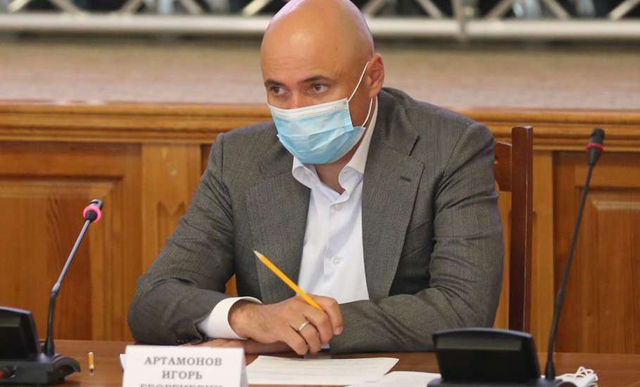 Игорь Артамонов провел заседание оперштаба по противодействию распространению коронавирусной инфекции