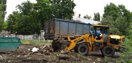Свалка из отходов на улице Яна Фабрициуса ликвидирована