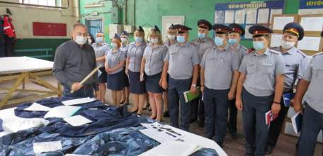 На базе исправительных колоний №3 и №4 города Ельца прошли учебно-методические сборы с сотрудниками и работниками производственной службы УИС области