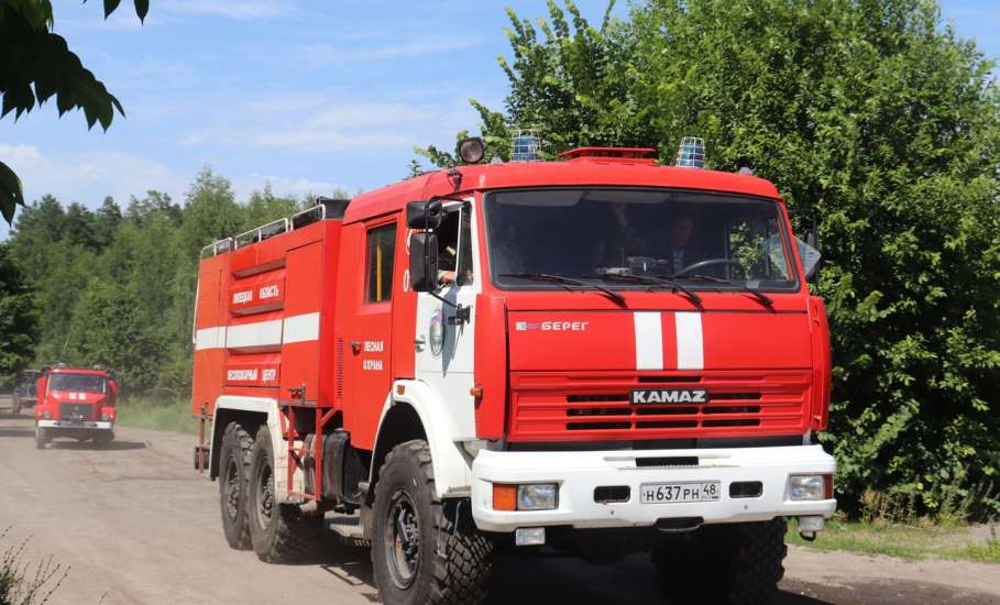 В Липецкой области установился высокий класс пожарной опасности в лесах