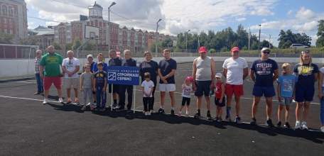 1 августа в Ельце состоялся I этап Фестиваля ВФСК ГТО среди семейных команд