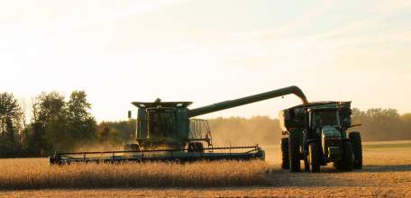 Уборка зерновых в Липецкой области перешагнула через экватор
