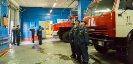 Начальник ГУ МЧС России по Липецкой области совершил рабочую поездку в Елецкий муниципальный район