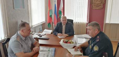 Состоялась рабочая встреча заместителей начальника УФСИН России по Липецкой области с главой городского округа города Ельца