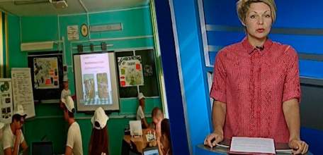 Участники школьного лагеря «Сберкампус» представили свои проекты