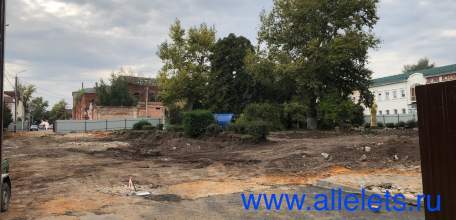 В центре города уничтожают культурный слой и деревья!