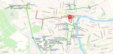 6 сентября в связи с проведением легкоатлетического забега «Елецкий полумарафон» меняется движение автобусов