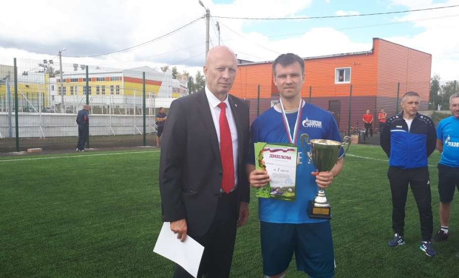 Команда Елецкого ЛПУМГ заняла 1 место на Чемпионате Липецкой области по мини-футболу