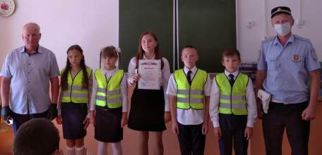 В Липецкой области в День знаний наградили школьников - победителей дистанционных конкурсов по ПДД