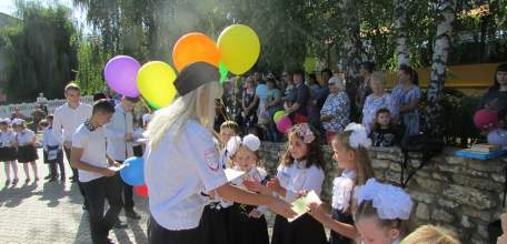 В Елецком районе школьникам напомнили о правилах дорожного движения
