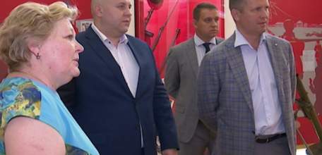 Заместитель главы администрации области Дмитрий Аверов посетил Елец с рабочим визитом