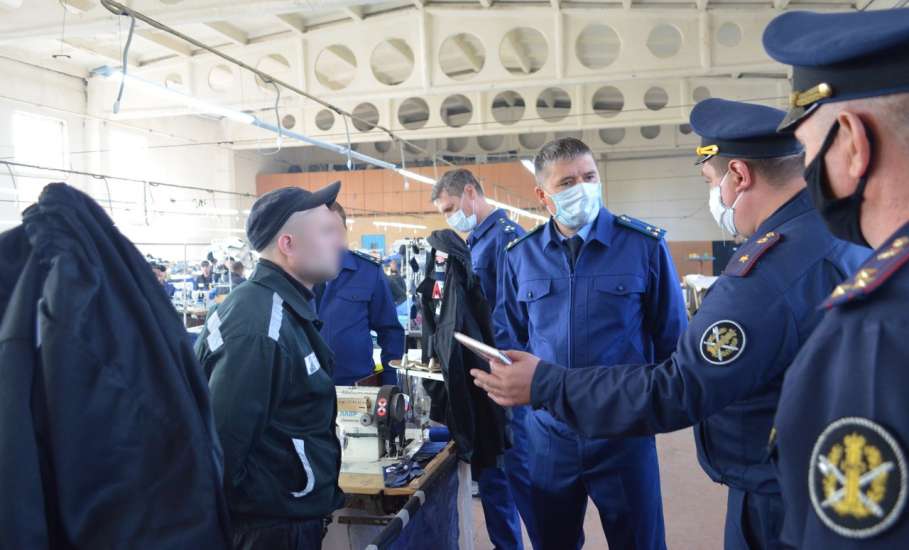 ИК-3 УФСИН России по Липецкой области посетил заместитель прокурора Липецкой области