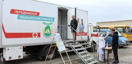 Привиться от гриппа жители Липецкой области могут в передвижных мобильных комплексах