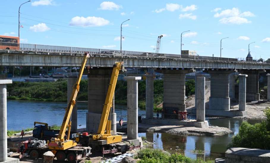 Внимание! Перекрытие движения по мосту в ночное время