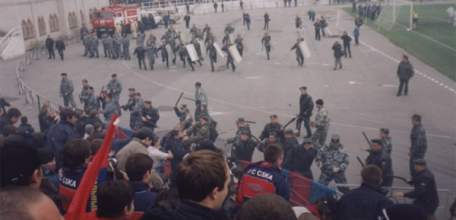 14 октября 2003 года вписано в историю футбольного клуба "Елец" и города Ельца навеки!