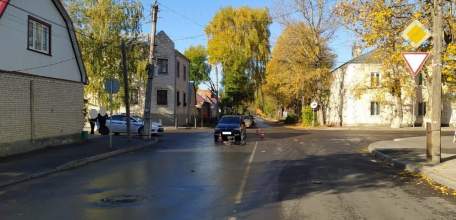 В Ельце в ДТП попал водитель мопеда