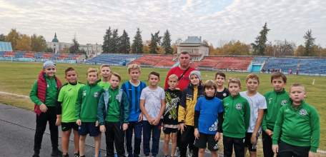 Воспитанники футбольного клуба &laquo;Елец&raquo; сдают нормативы ВФСК &laquo;ГТО&raquo;