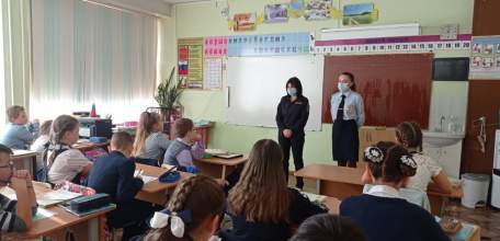 В школе №11 г. Ельца состоялась профилактическая беседа «Преступление. Проступок. Правонарушение»