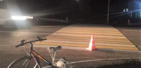 В Ельце водитель автомобиля сбил велосипедиста на пешеходном переходе