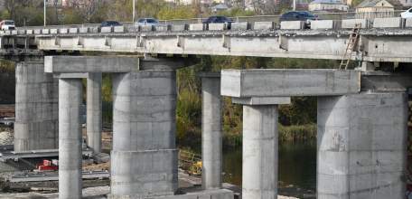 Внимание! Мост через реку будет полностью перекрыт три ночи
