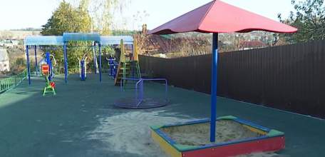 Детская площадка в частном секторе как наглядный результат деятельности ТОСа