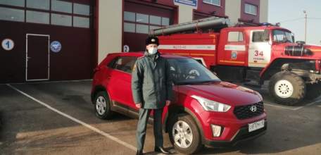 Новые служебные автомобили заступили на дежурство в госпожнадзор Липецкой области