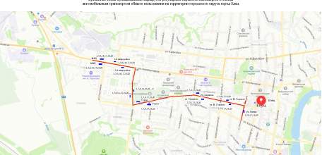 Внимание! Меняется движение автобусов