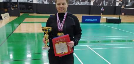 Победитель Первенства Липецкой области по бадминтону - из Ельца