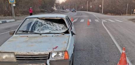 В ДТП в Ельце пострадал пешеход