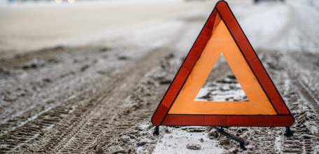 Ночью 3 декабря на трассе &laquo;Орел-Тамбов&raquo; перевернулся легковой автомобиль