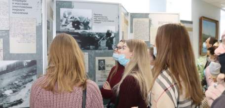 В ЕГУ им. И.А. Бунина открылась выставка о преступлениях нацистов на территории Липецкой области «Без срока давности»