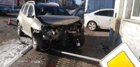 В Ельце два ДТП имели место в результате непредоставления преимущества проезда