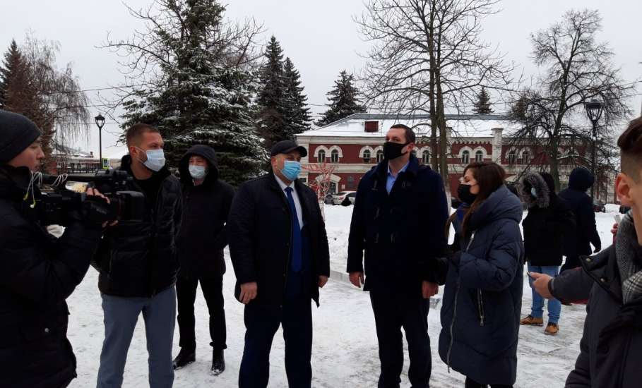 В Ельце побывал замглавы региона