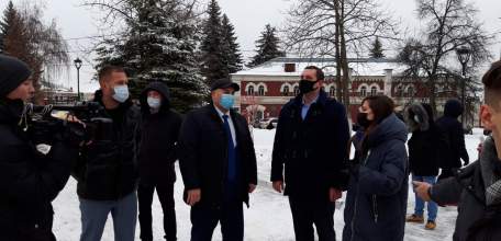 В Ельце побывал замглавы региона