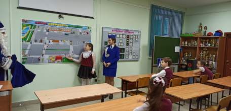 В школах Ельца проходят инструктажи по безопасности дорожного движения и уроки дорожной безопасности