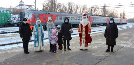 Елецкий линейный отдел присоединился к  Всероссийской акции «Полицейский Дед Мороз»!