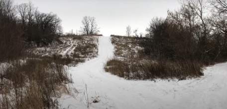 Прекрасная лыжная прогулка в место под названием «3 сосны»