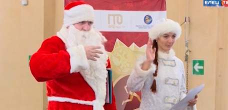 Конкурсы, подарки и новогоднее настроение: юные любители спорта сдавали ГТО в компании Деда Мороза и Снегурочки