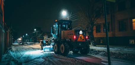 За 4 дня в Ельце вывезли более 15 тысяч кубометров снега