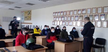 Акция МВД России «Студенческий десант» прошла для учащихся «Елецкого лицея сферы бытовых услуг»