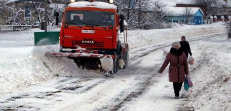 Дороги в Липецкой области чистят около 160 снегоуборочных машин