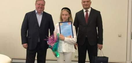 Елецкая школьница вошла в состав Детского совета при Министерстве строительства России