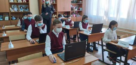 В Елецком районе прошел муниципальный этап олимпиады школьников по основам безопасности дорожного движения «Дорожная азбука»