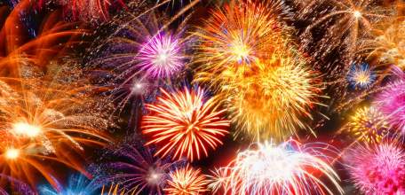 23 февраля в честь Дня защитника Отечества на пл. Победы будет запущен праздничный фейерверк