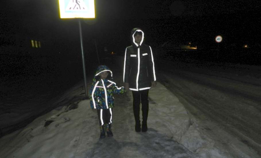 25-26 февраля в Елецком районе ГИБДД проверит наличие у пешеходов световозвращательных элементов одежды