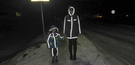 25-26 февраля в Елецком районе ГИБДД проверит наличие у пешеходов световозвращательных элементов одежды