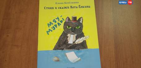 Стихи и сказки Кота Ёлкина: в библиотеках города появилась новая детская книга елецкого автора