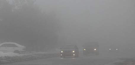 Внимание! Предупреждение МЧС: туман на дорогоах