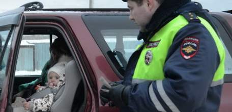 3-4 марта ГИБДД Елецкого района будет проверять правила перевозки детей